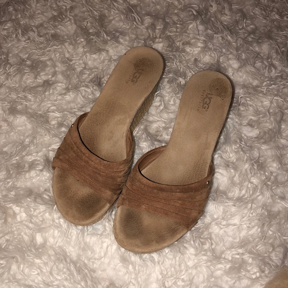 Tan wedges